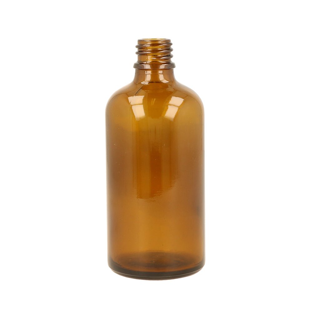 100ml Amber Glass Tall Dropper Bottle - Glass - Aromatherapy Glass - Colorlites