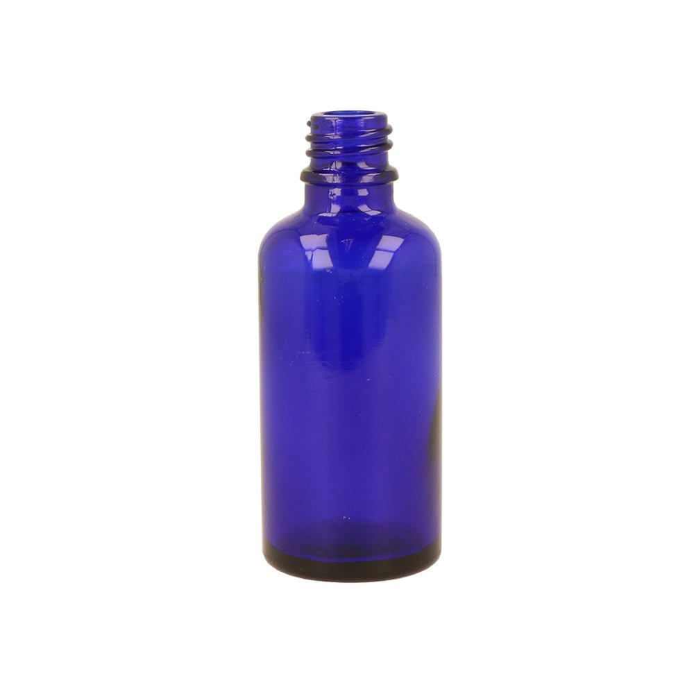50ml Blue Glass Dropper Bottle - Glass - Aromatherapy Glass - Colorlites