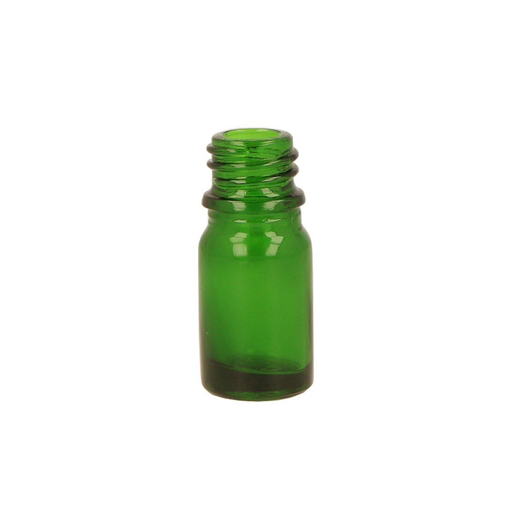 5ml Green Glass Dropper Bottle - Glass - Aromatherapy Glass - Colorlites
