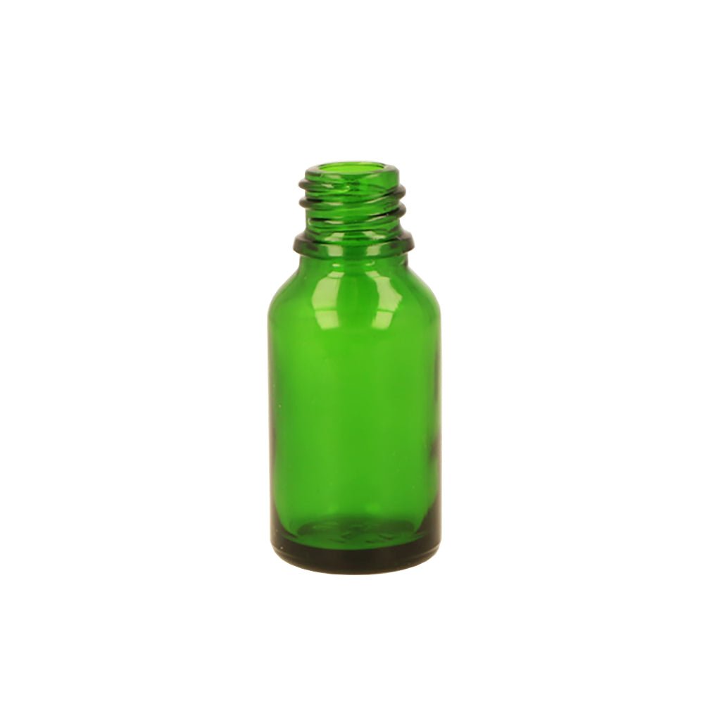 15ml Green Glass Dropper Bottle - Glass - Aromatherapy Glass - Colorlites