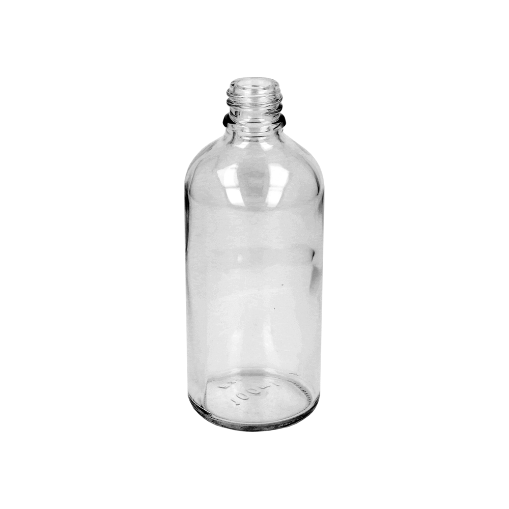 100ml Clear Glass Tall Dropper Bottle - Glass - Aromatherapy Glass - Colorlites