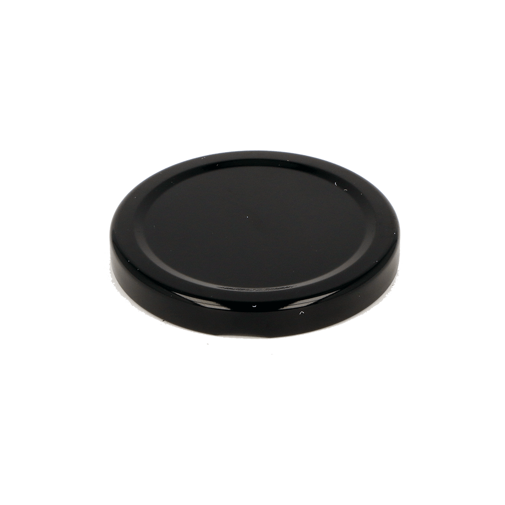 T/O 82 Black Lid for Jar - Caps - Food Caps - Colorlites