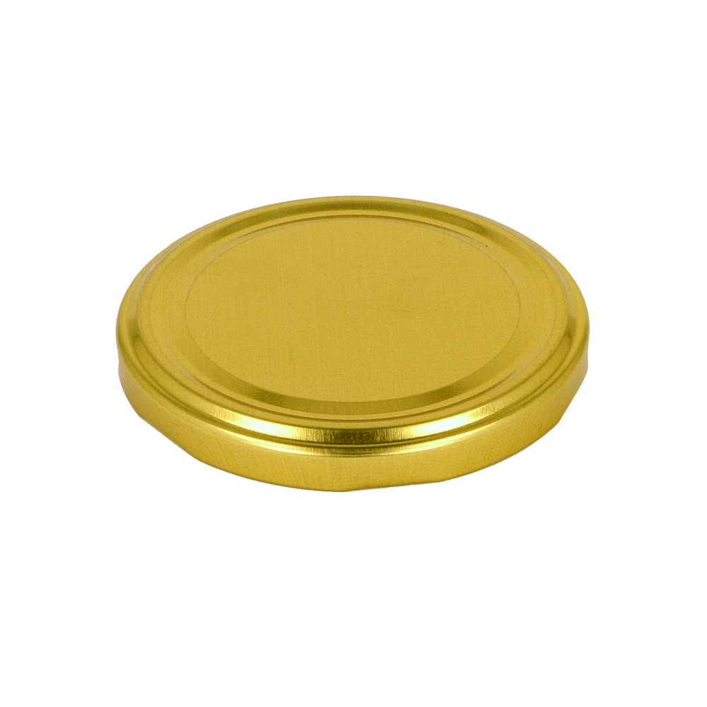 T/O 82 Gold Lid for Jar - Caps - Food Caps - Colorlites