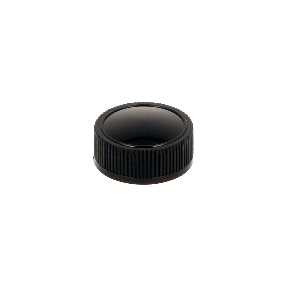 31.5 Black Plastic Cap - Caps - Food Caps - Colorlites