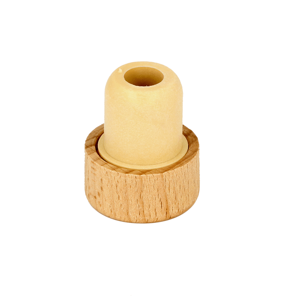 19.5mm Wooden Topped Synthetic Pourer Cork (No.28) - Caps - Corks - Colorlites