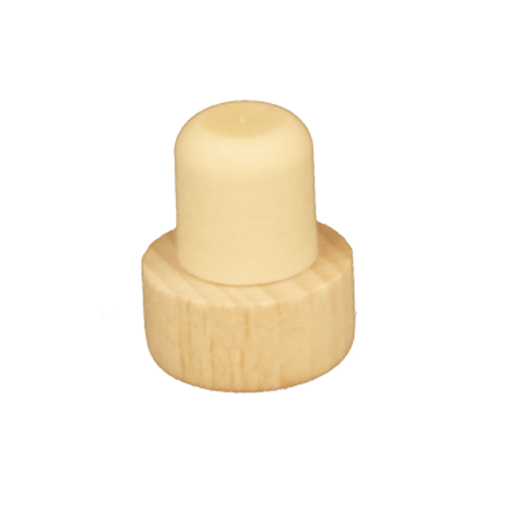 27mm Wooden Headed Synthetic Cork (No.38) - Caps - Corks - Colorlites