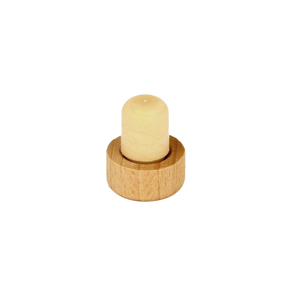 15mm Wooden Headed With Synthetic Cork (No.39) - Caps - Corks - Colorlites