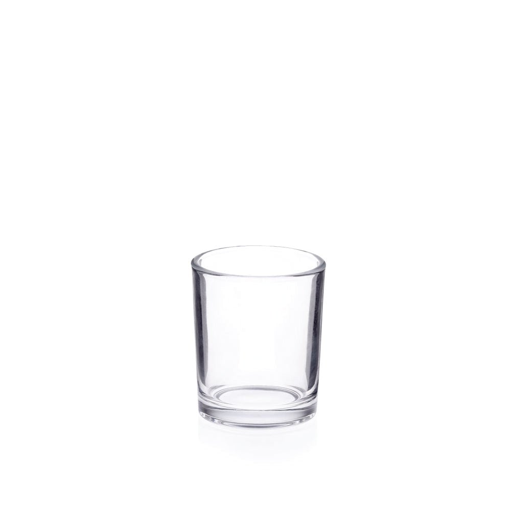 9cl Clear Meredith Candle Glass - Glass - Candle Glass - Colorlites