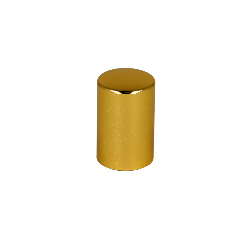 FEA15 Gloss Gold Atomiser Overcap - Caps - Sprays & Pumps - Colorlites
