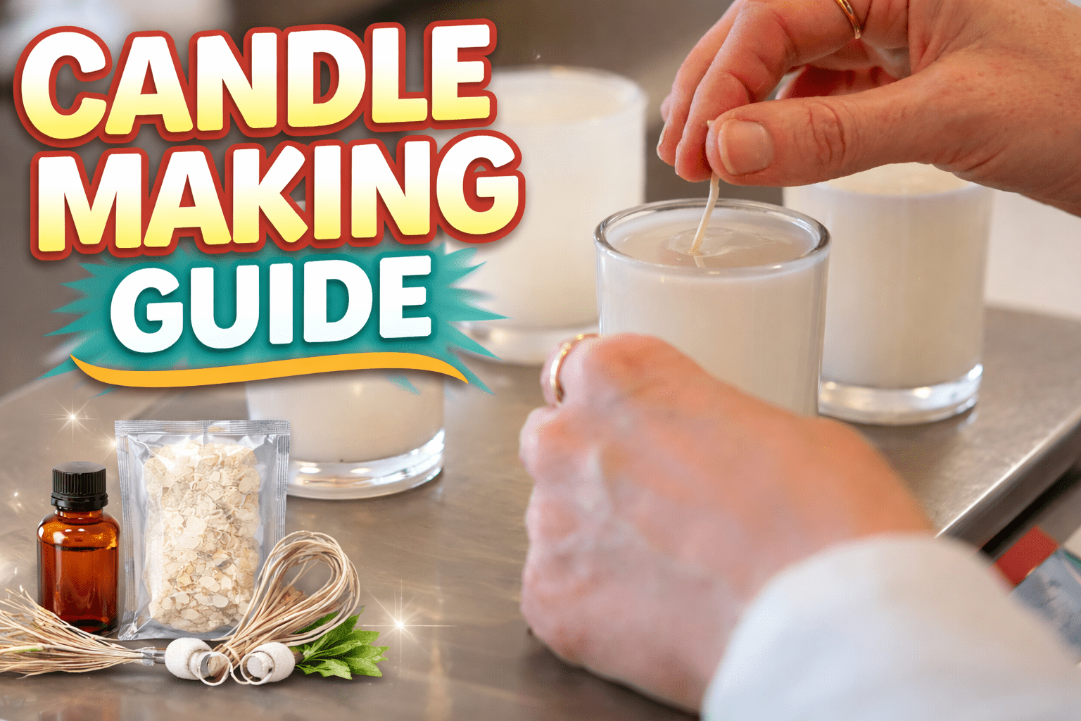 Ultimate Candle Making Guide | DIY Candles in Glass Jars