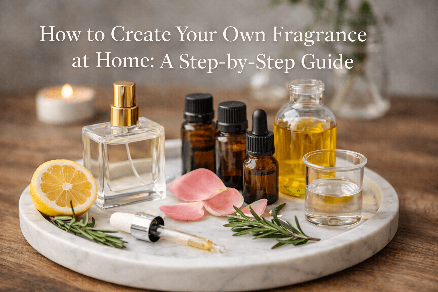 How to Create Your Own Fragrance at Home: A Step-by-Step Guide