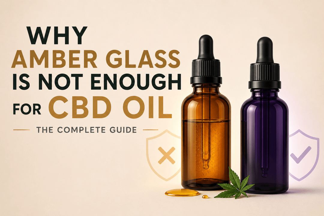 Why Amber Glass Is Not Enough for CBD Oil