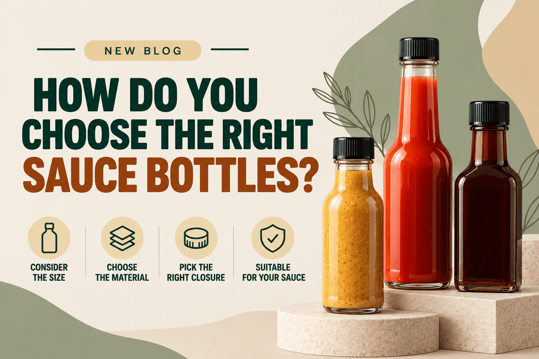 How Do You Choose the Right Sauce Bottles