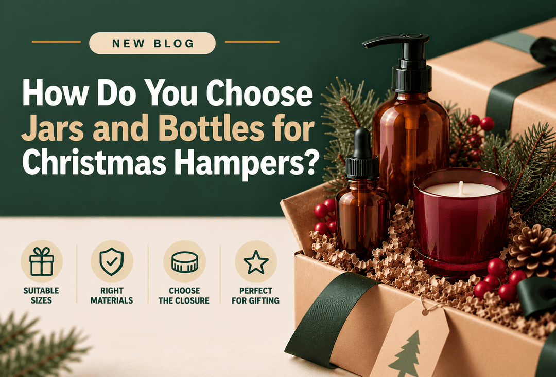 How Do You Choose Jars and Bottles for Christmas Hampers?
