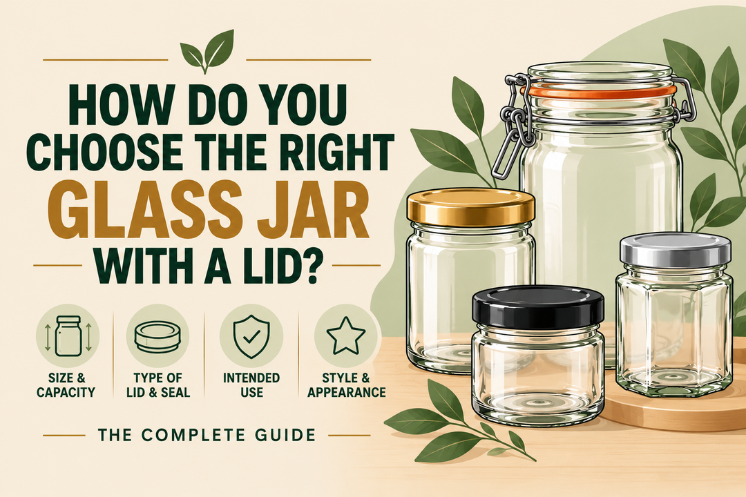 How Do You Choose the Right Glass Jar With a Lid?