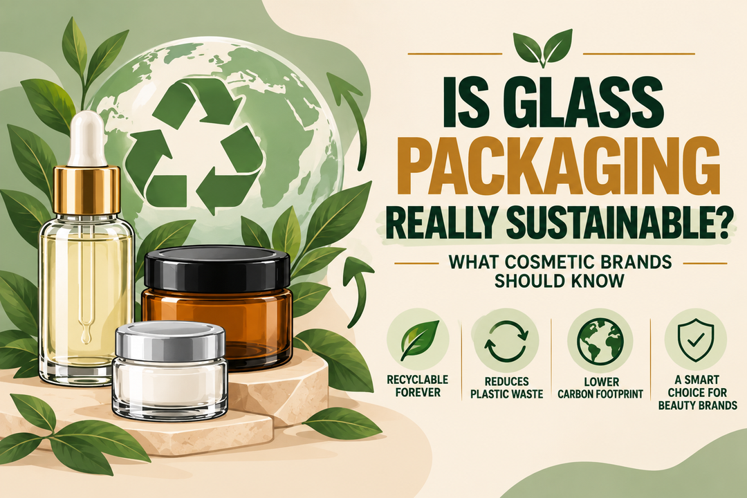 Is Glass Packaging Really Sustainable? What Cosmetic Brands Should Know