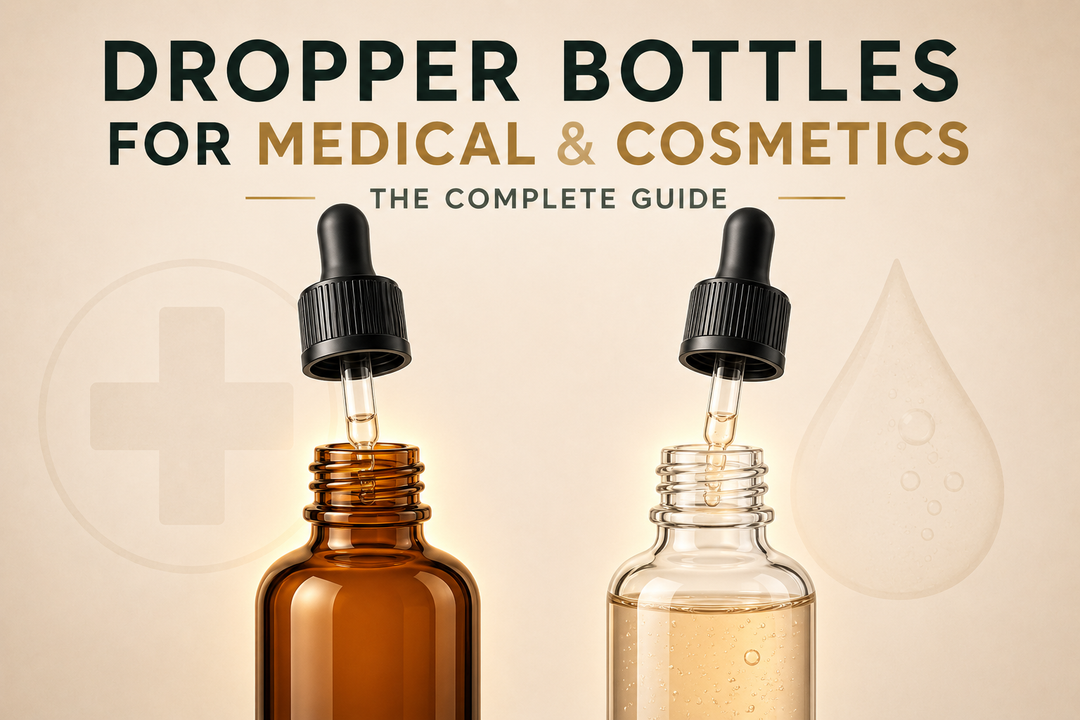 Dropper Bottles for Medical & Cosmetics