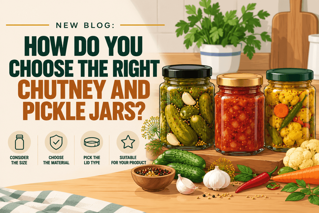 How Do You Choose the Right Chutney and Pickle Jars
