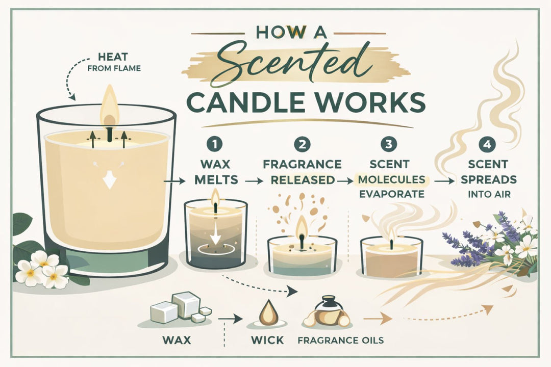 How a Scented Candle Actually Works