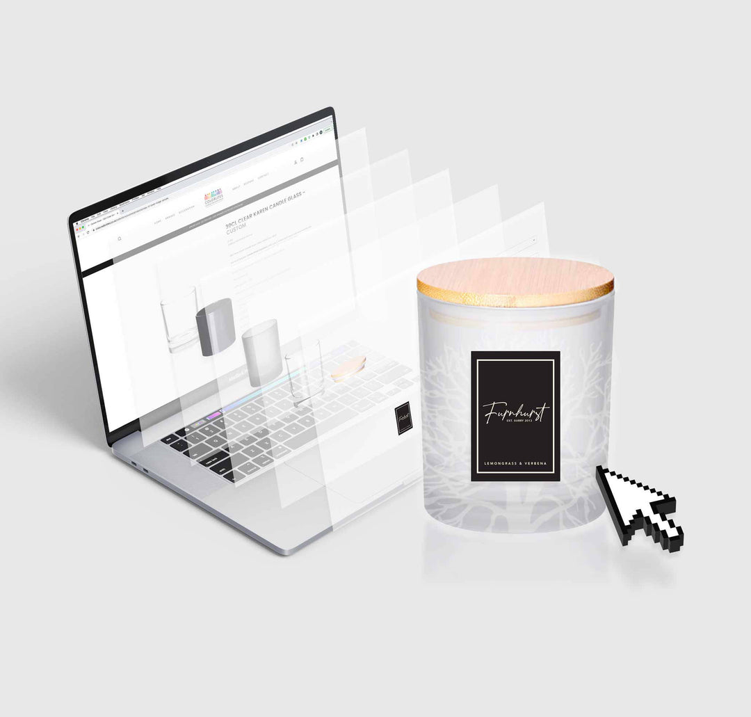 Customise Your Home Fragrance Glass Vessel's with Our New Decoration App