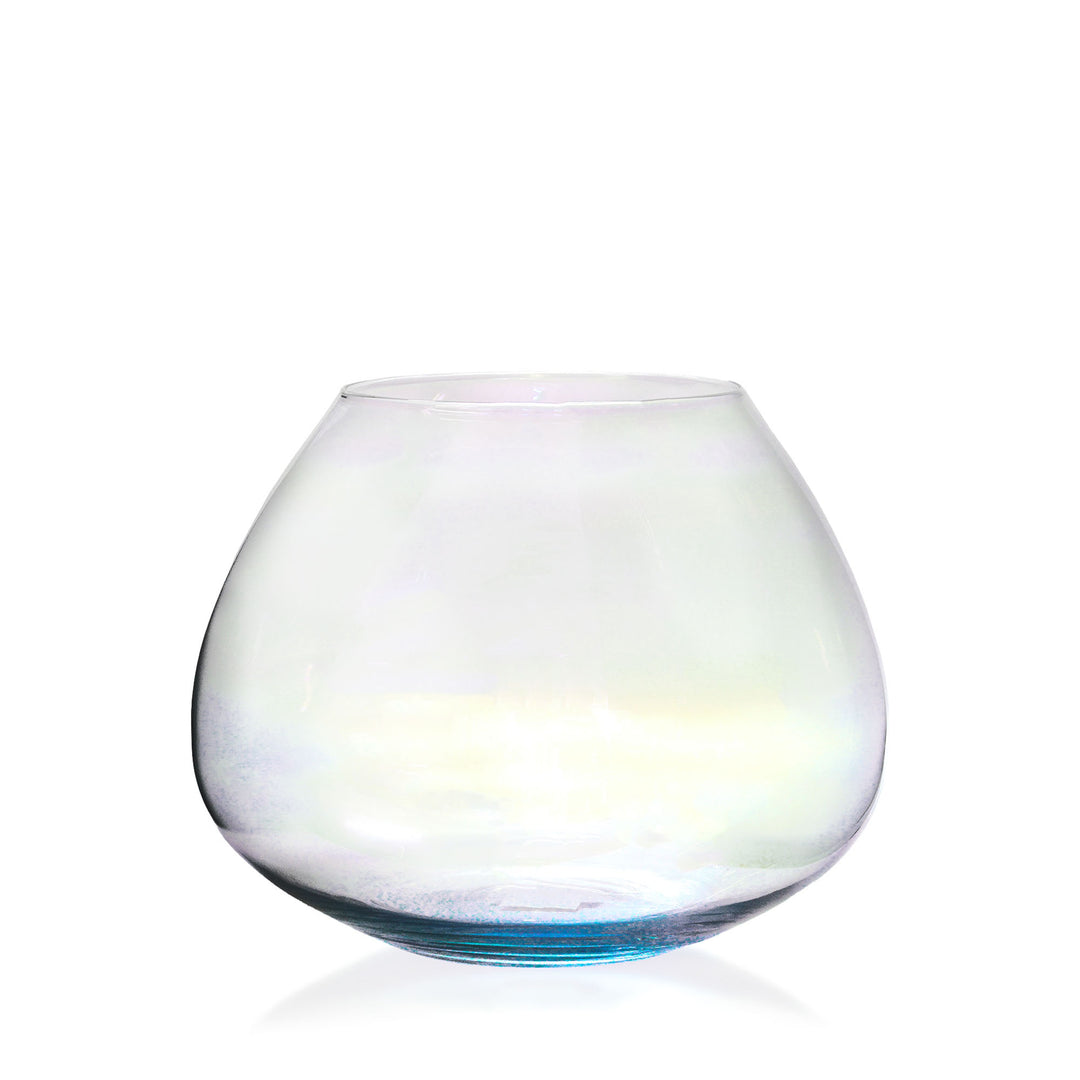 Espezo Glassware - Luxury Bowl with a Rainbow Decoration - - Colorlites