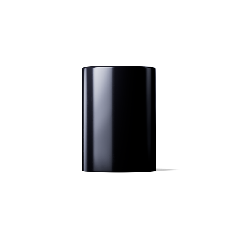 Miron - Roll-on Cap DIN18, Polished Glass Ball, Black Cap (Orion) - Caps - Miron