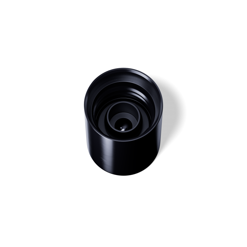 Miron - Roll-on Cap DIN18, Polished Glass Ball, Black Cap (Orion) - Caps - Miron