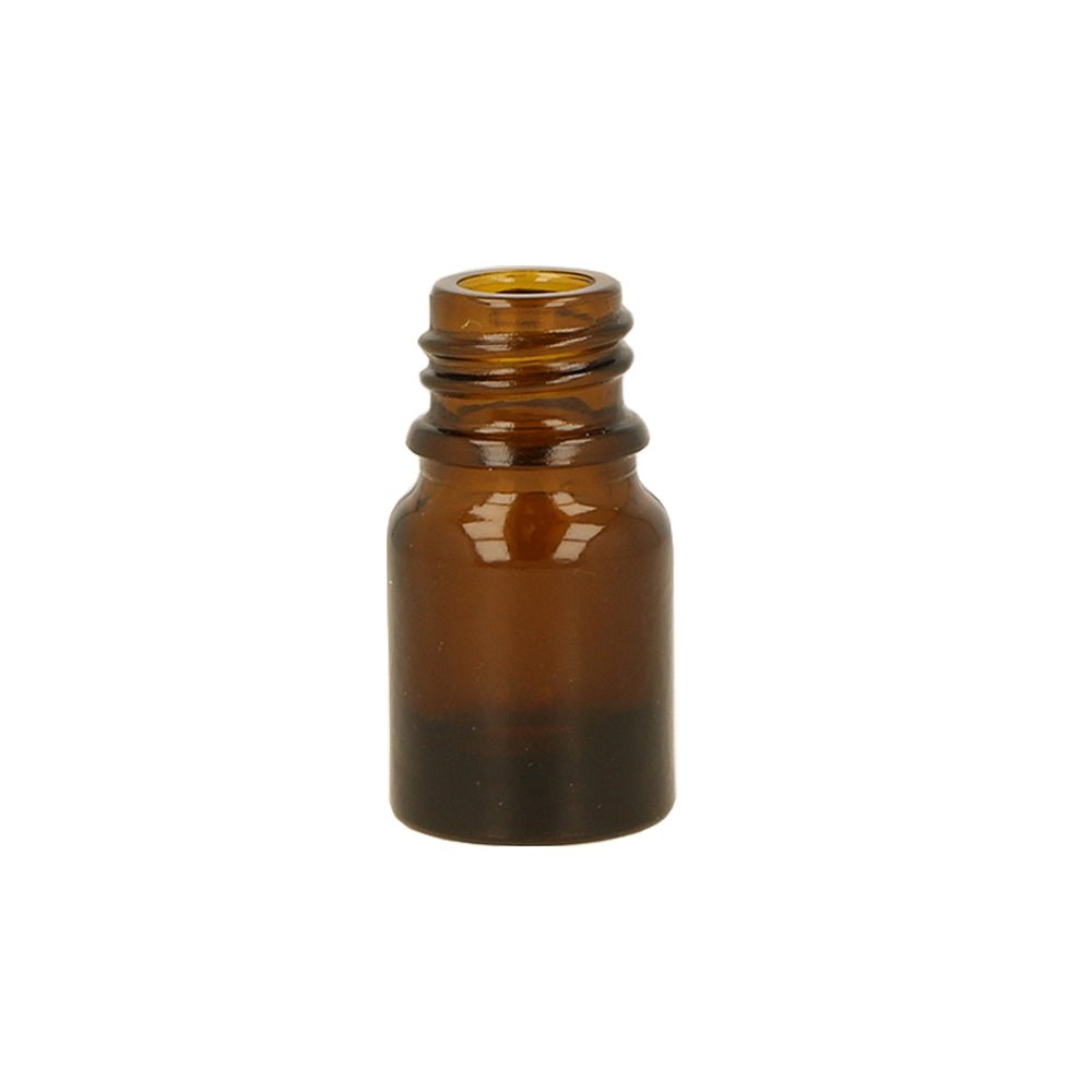 5ml Amber Glass Dropper Bottle (Small) - Glass - Aromatherapy Glass - Coloured Bottles