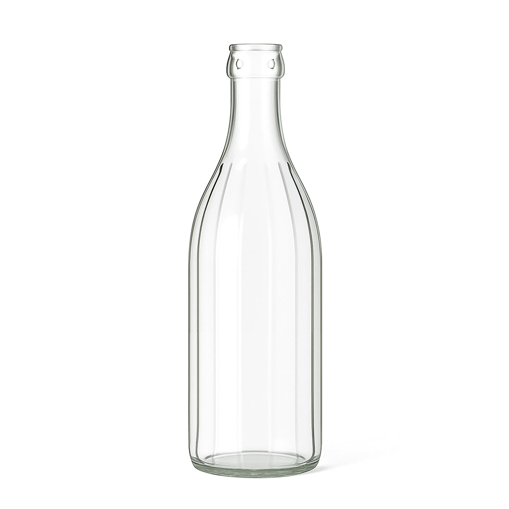 1000ml Clear Glass Costalata Bottle - Glass - Food Glass - Colorlites