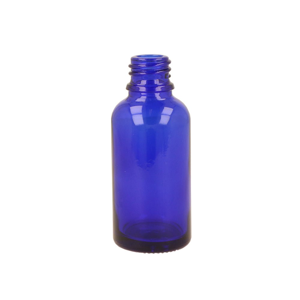 30ml Blue Glass Dropper Bottle - Glass - Aromatherapy Glass - Coloured Bottles