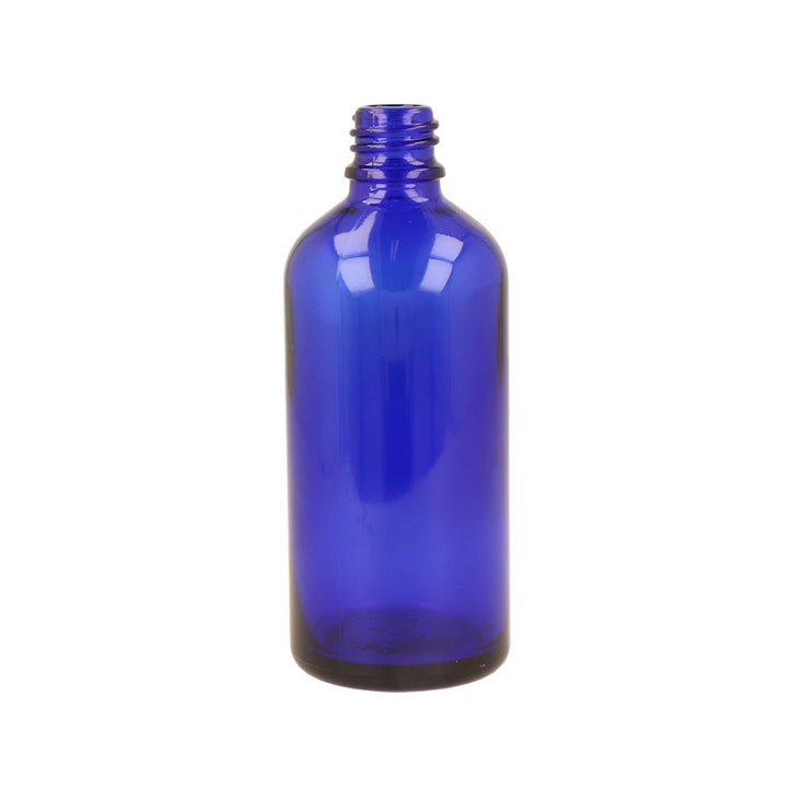 100ml Blue Glass Tall Dropper Bottle - Glass - Aromatherapy Glass - Coloured Bottles
