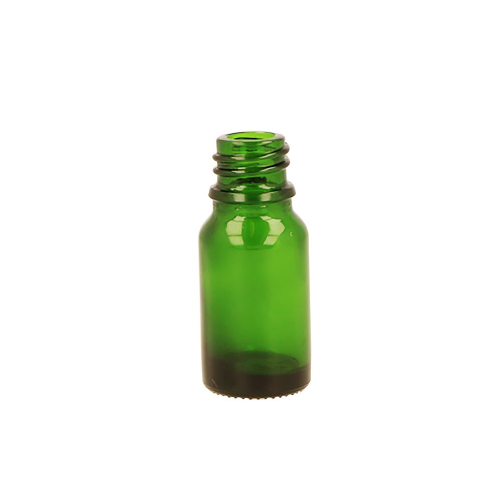 10ml Green Glass Dropper Bottle - Glass - Aromatherapy Glass - Coloured Bottles