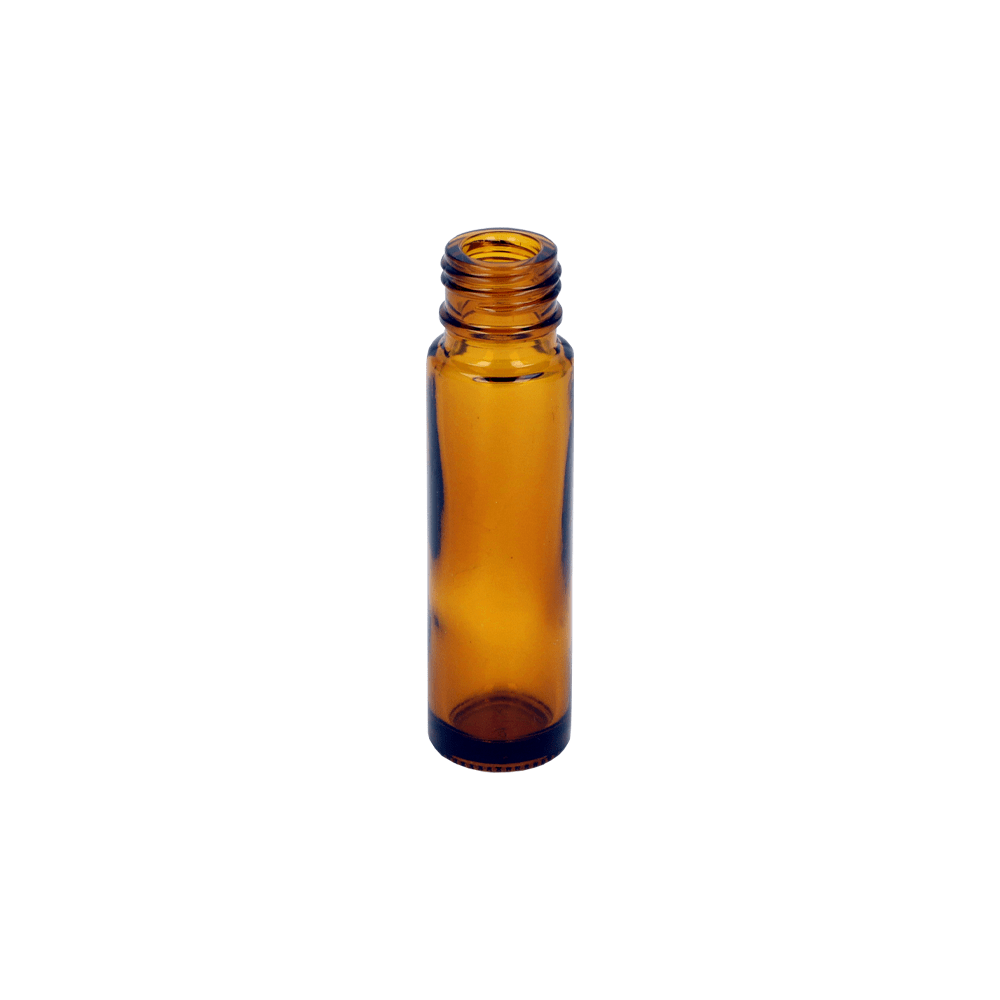 10ml Amber Glass Rollette Bottle - Glass - Aromatherapy Glass - Coloured Bottles