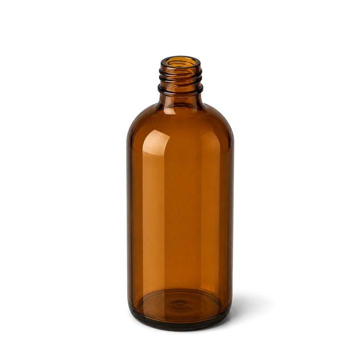 100ml Amber Glass Tall Dropper Bottle - Glass - Aromatherapy Glass - Coloured Bottles