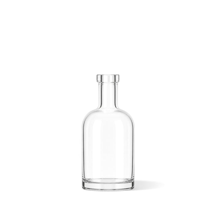 100ml Clear Glass Round Nocturne Bottle - Glass - Food Glass - Coloured Bottles