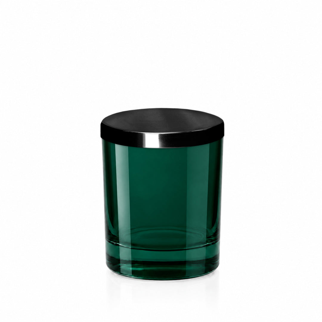 30cl Forest Green Lucy Candle Glass - Glass - Candle Glass - Coloured Bottles