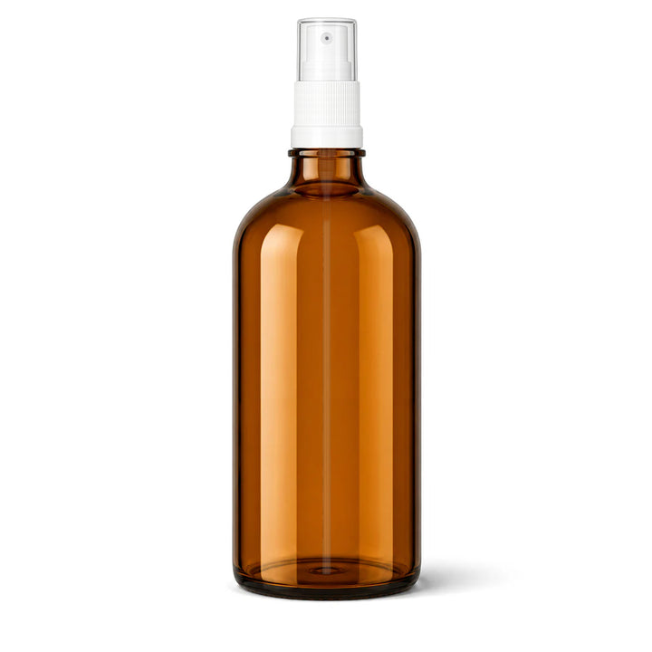 100ml Amber Glass Tall Dropper Bottle - Glass - Aromatherapy Glass - Coloured Bottles