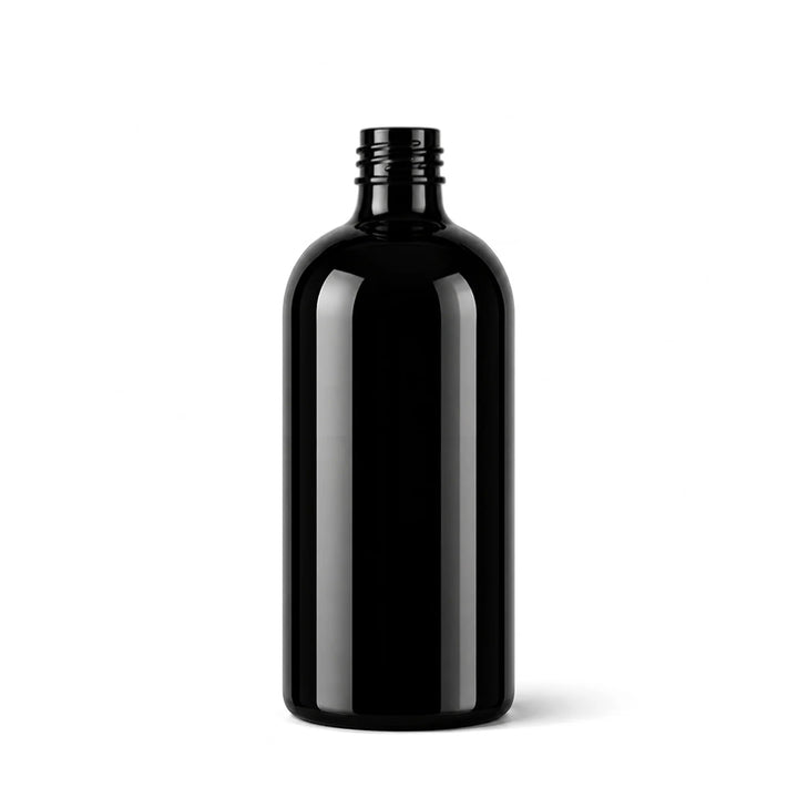 100ml Black Glass Tall Dropper Bottle