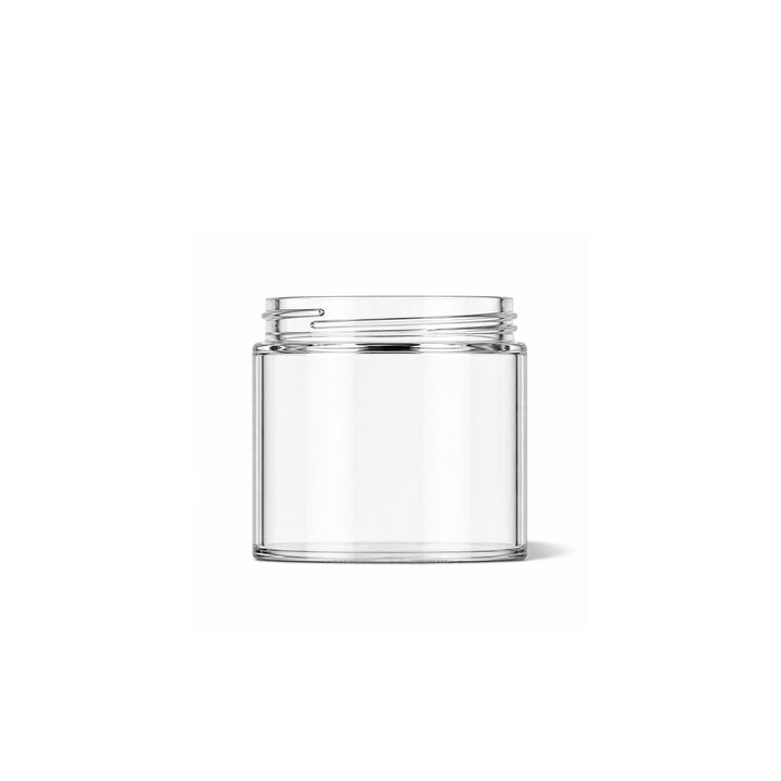 100ml Clear Glass Licata Jar (58R3) - Glass - Coloured Bottles