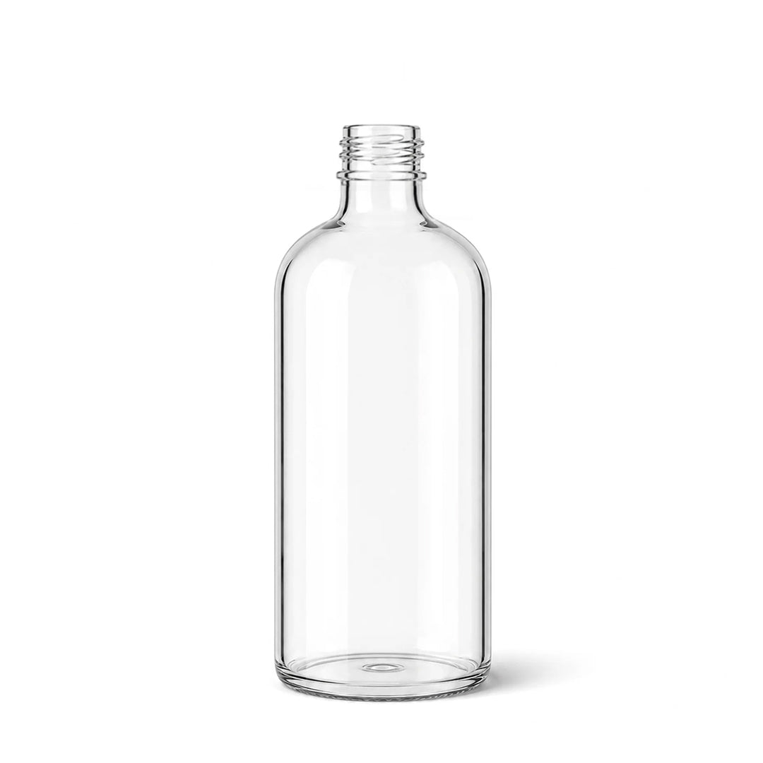 100ml Clear Glass Dropper Bottle 