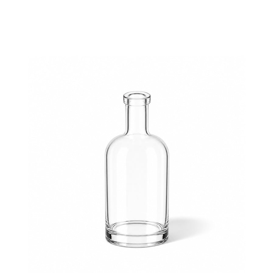 100ml Clear Glass Round Nocturne Bottle - Glass - Food Glass - Coloured Bottles