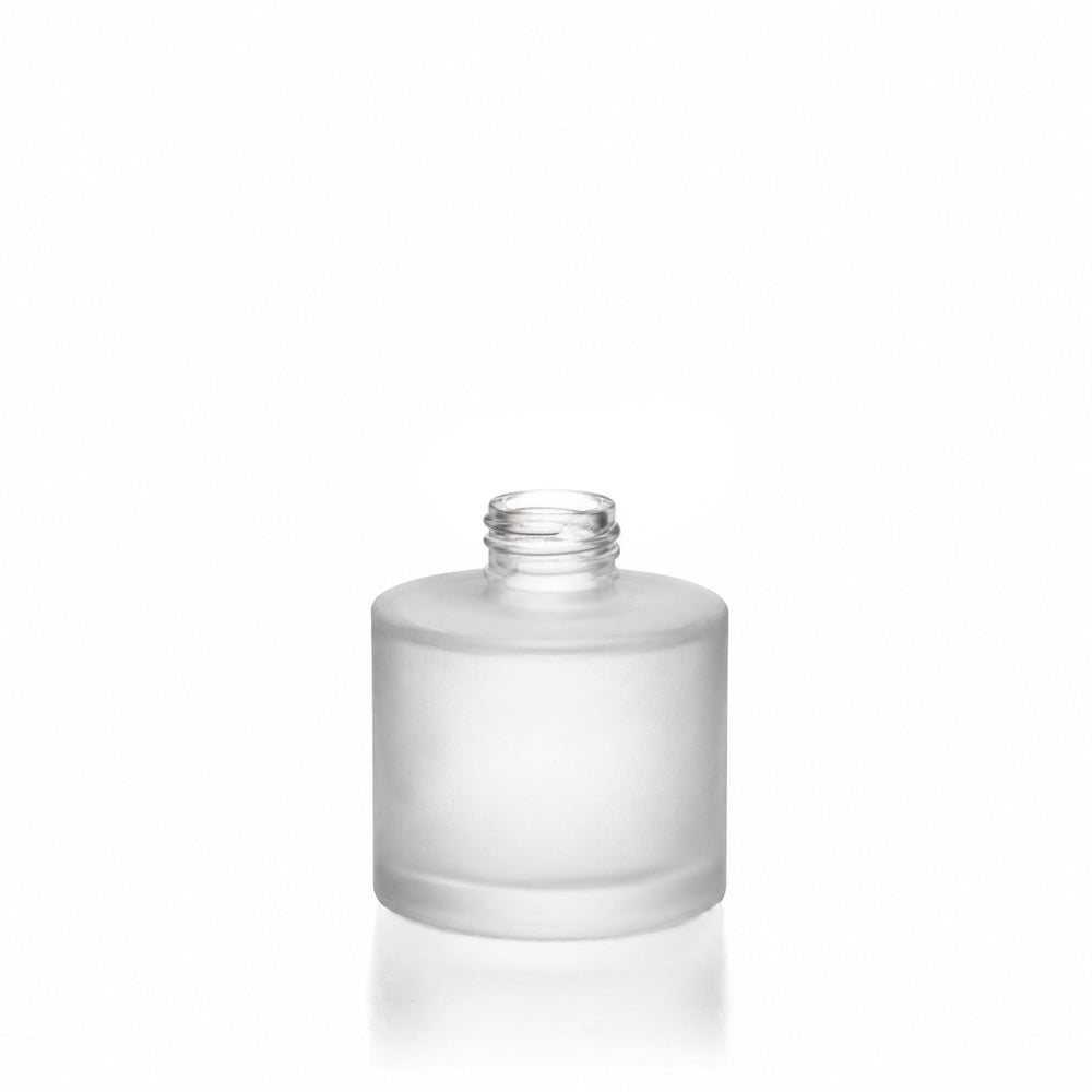 100ml Etched Glass Round Karen Diffuser Bottle - Bottle - Coloured Bottles