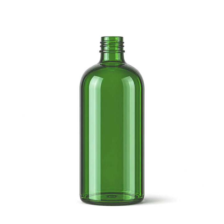 100ml Green Glass Tall Dropper Bottle
