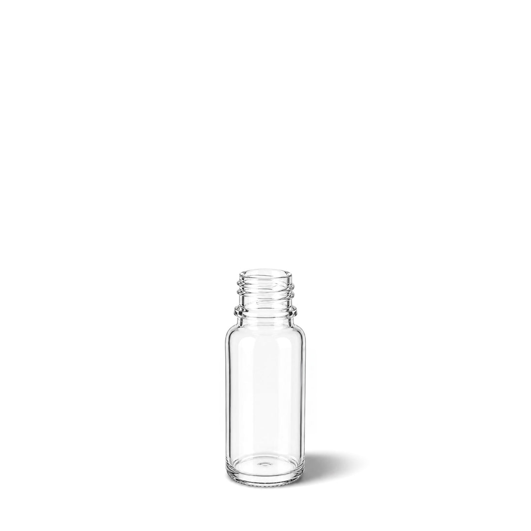10ml Clear Glass Dropper Bottle (Small) - Glass - Aromatherapy Glass - Coloured Bottles