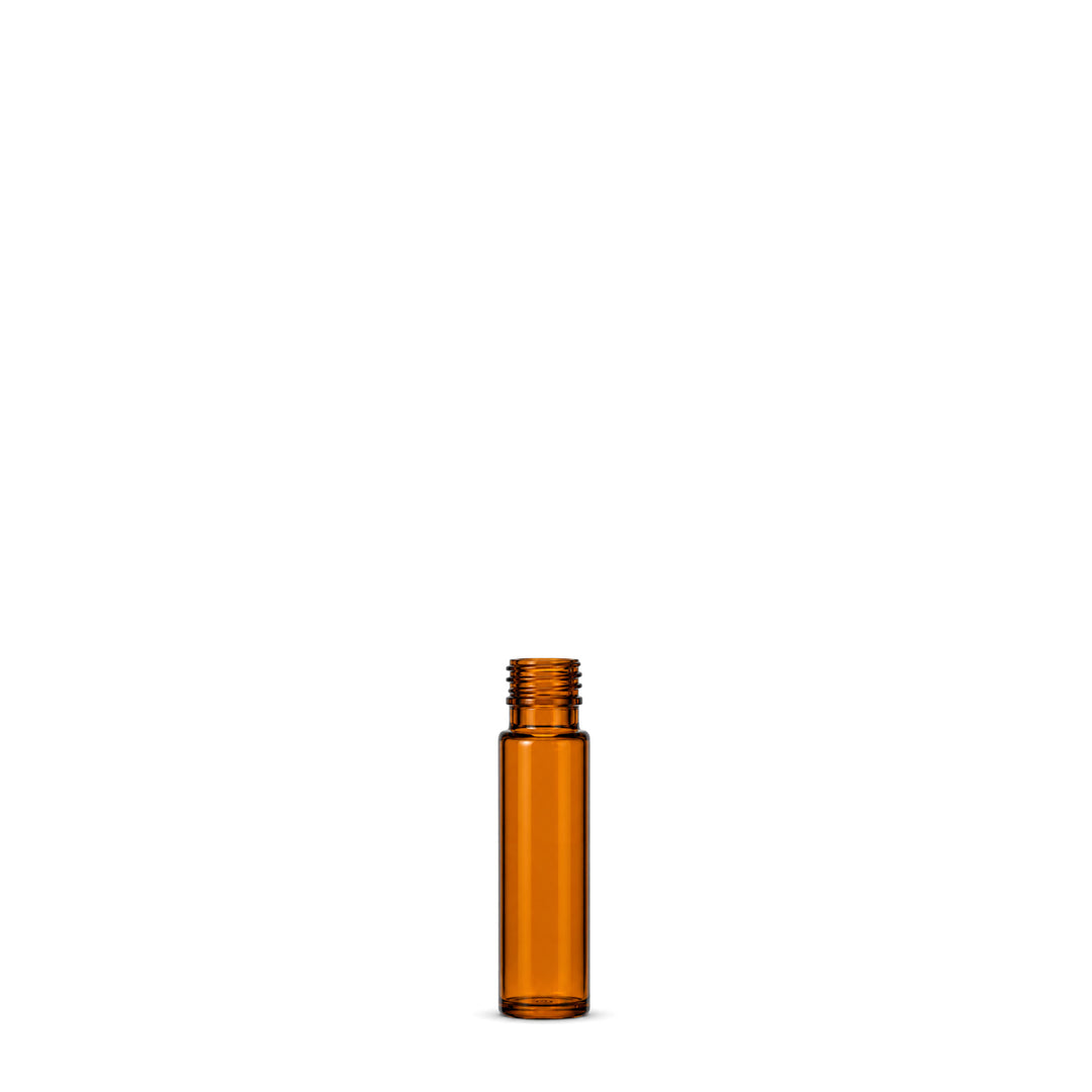 10ml Amber Glass Rollette Bottle - Glass - Aromatherapy Glass - Coloured Bottles