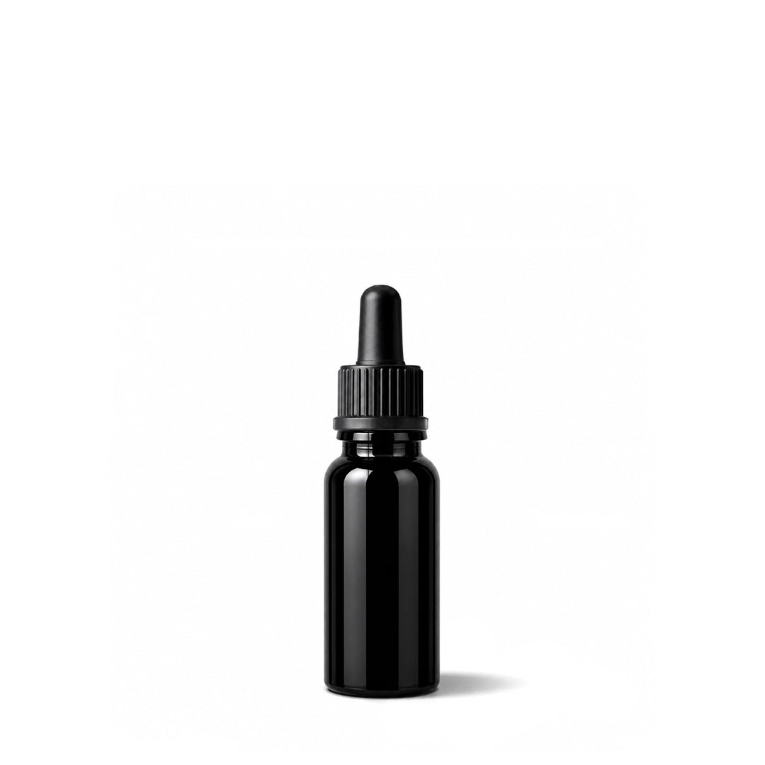 10ml Black Glass Dropper Bottle - Glass - Aromatherapy Glass - Coloured Bottles
