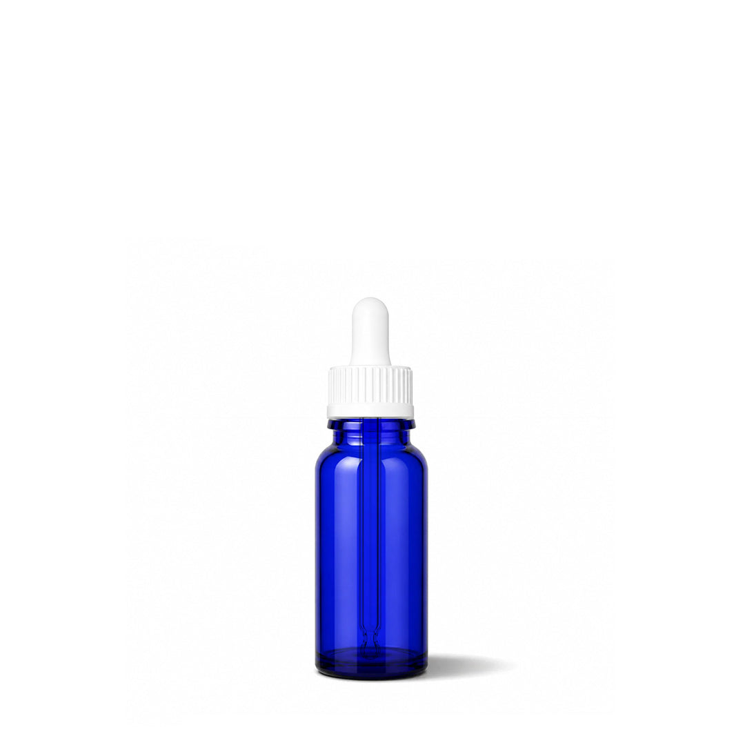 10ml Blue Glass Dropper Bottle - Glass - Aromatherapy Glass - Coloured Bottles