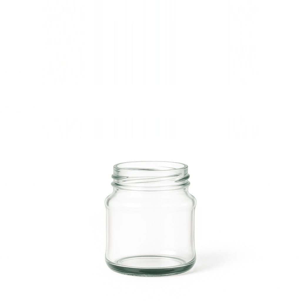 110ml Clear Glass Round Jar - Glass - Food Glass - Colorlites