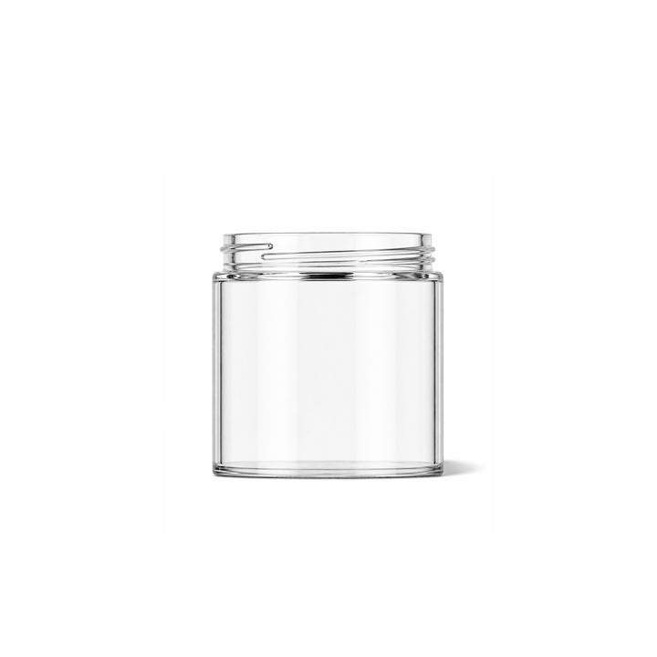 120ml Clear Glass Squat Jar