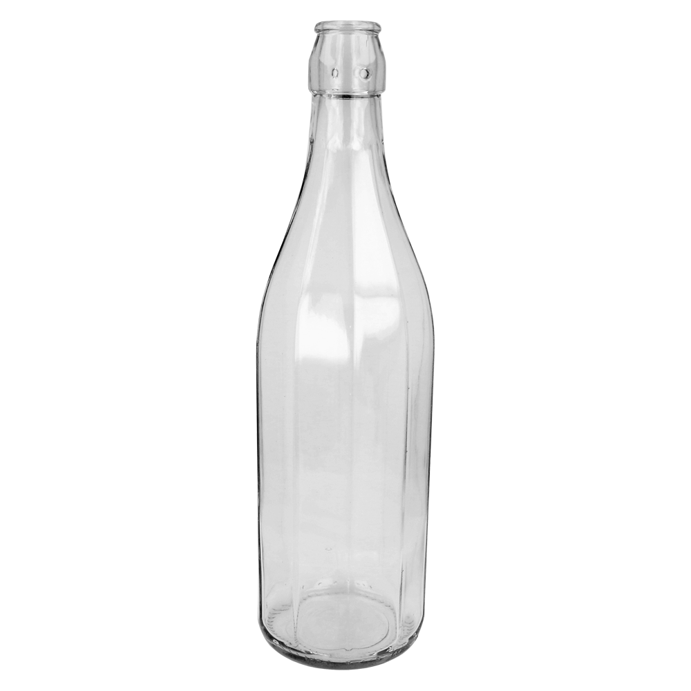 1000ml Clear Glass Costalata Bottle - Special Order Minimum 1 Pallet - Glass - Food Glass - Colorlites